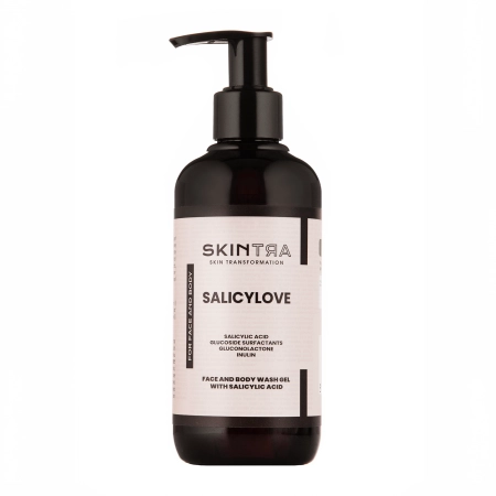 SkinTra - Salicylove - Salicylic Acid Gel for Face and Body Wash - 250ml